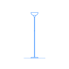 Furniture Floor Lamps Ikea Not Floor Lamp Stencil Svg Vector, Free Vectors File